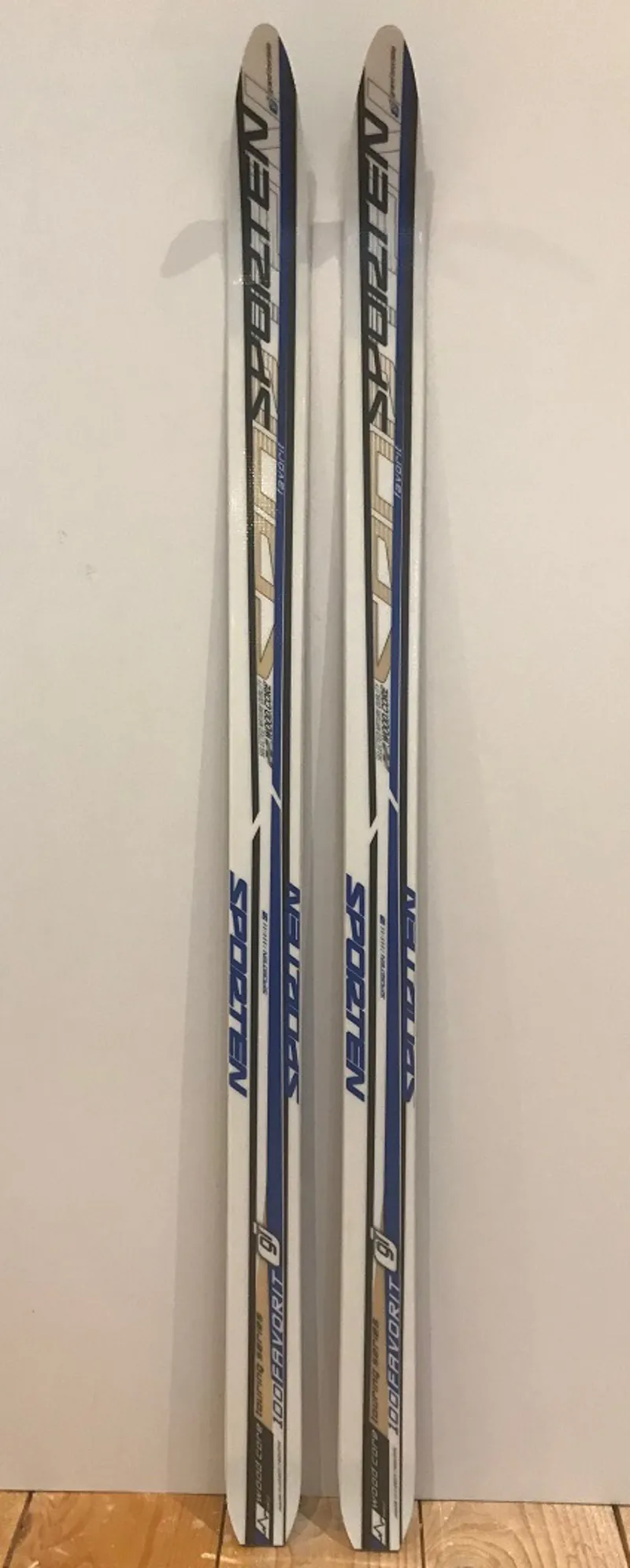 Sporten Favorit Junior Waxless Cross Country Skis White/Navy
